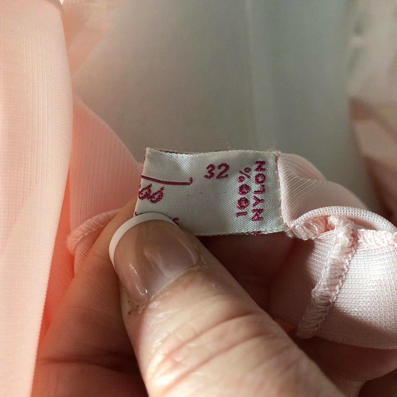 Vintage 50s-60s Dutchess Pink Nylon Nightgown - Picture 4 of 4